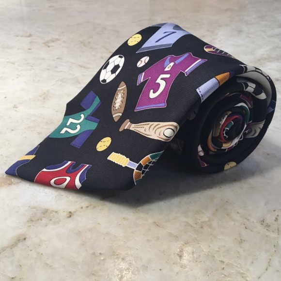 SAVE THE CHILDREN ORIGINALS SILK TIE - Picture 9 of 9